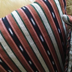 Handmade Pillows with Guatemalan Fabric